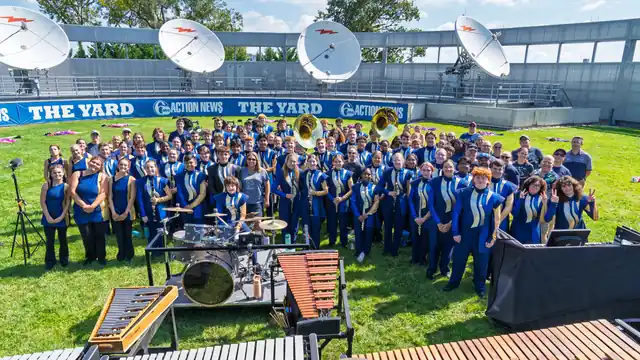 Spring-Ford Golden Rams Marching Band group photograph