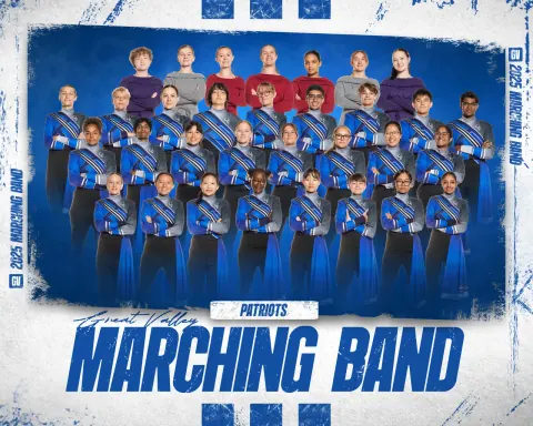 Great Valley Marching Patriots group photograph